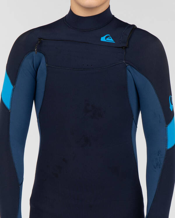 Quiksilver Boys 3/2mm Syncro Streamer Wetsuit for Mens