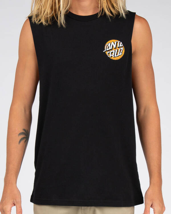 Santa Cruz Check Fish Eye Muscle Tank for Mens