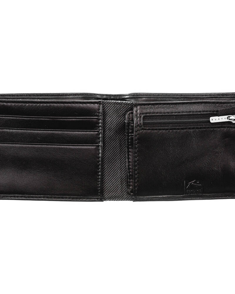 Rusty High River Leather Wallet for Mens