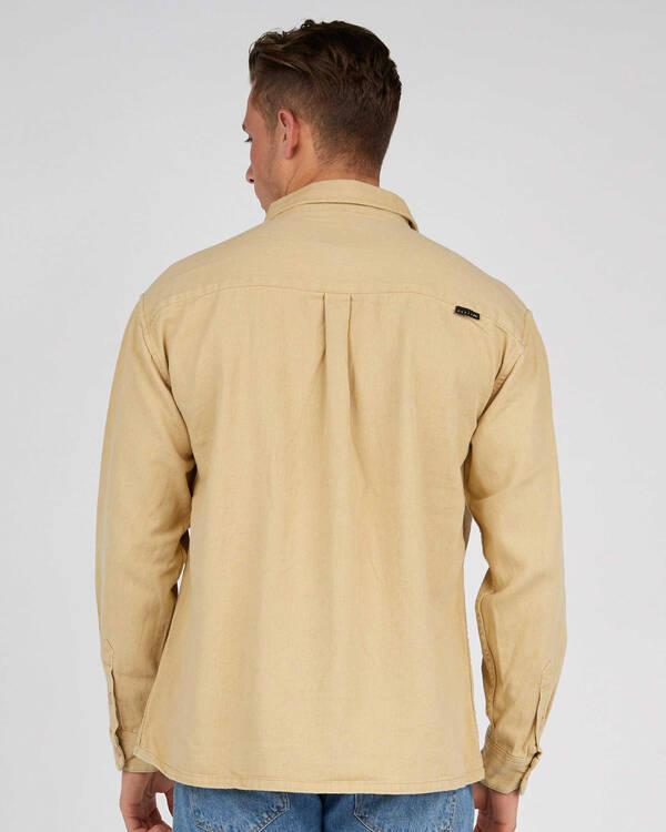 Rusty No Thrills Long Sleeve Shirt for Mens