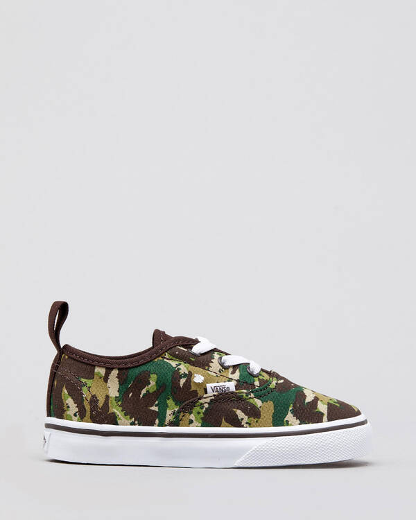 Vans Kids' Authentic Elastic Lace Animal Shoes for Mens