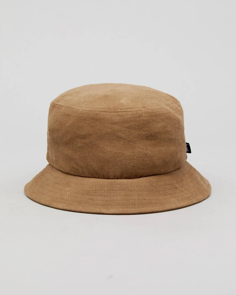 Stussy Graffiti Cord Bucket Hat for Womens