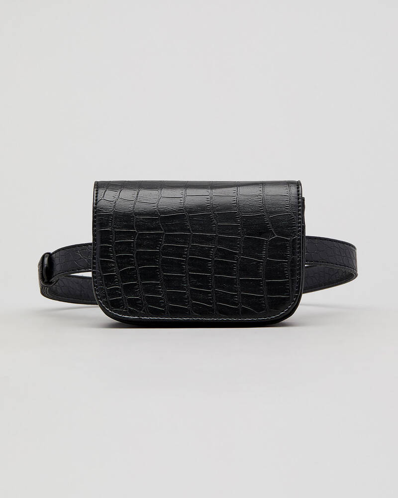 Ava And Ever Katie Croc Bum Bag for Womens