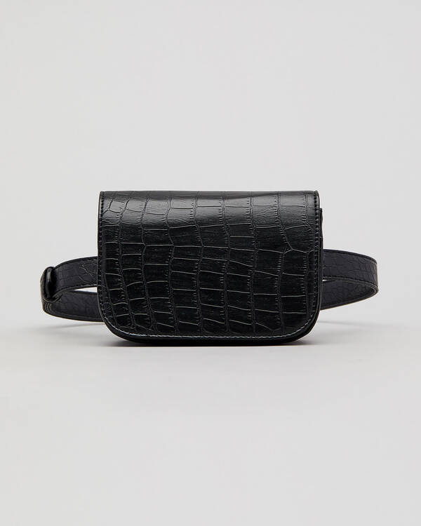 Ava And Ever Katie Croc Bum Bag for Womens