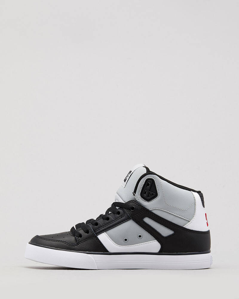 DC Shoes Pure Hi Top Shoes for Mens