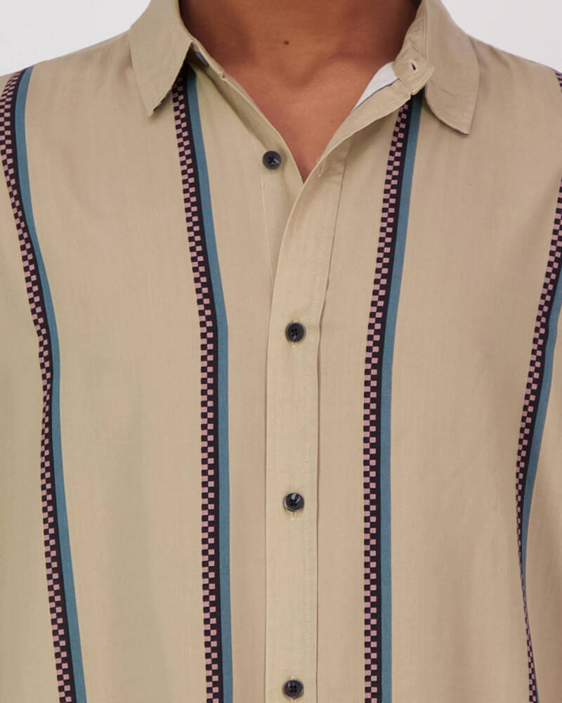 Globe Hustle Stripe Shirt for Mens
