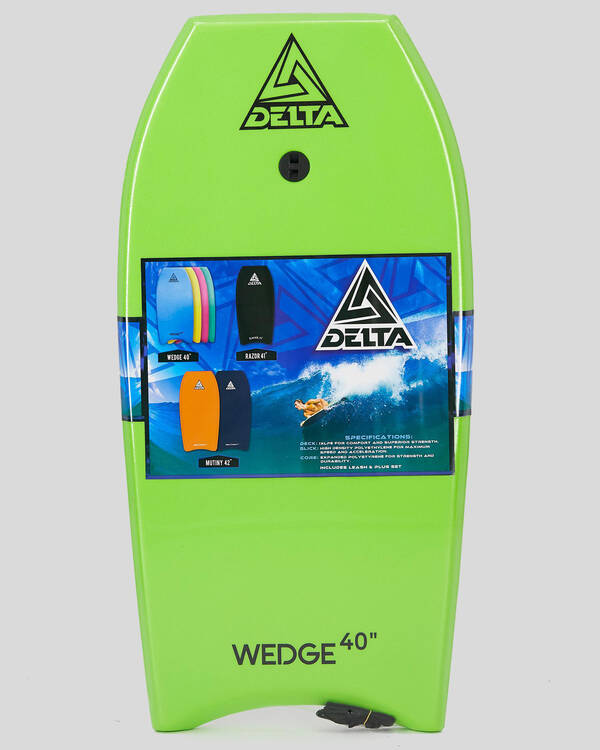 Delta Bodyboards Wedge 39" Bodyboard for Unisex