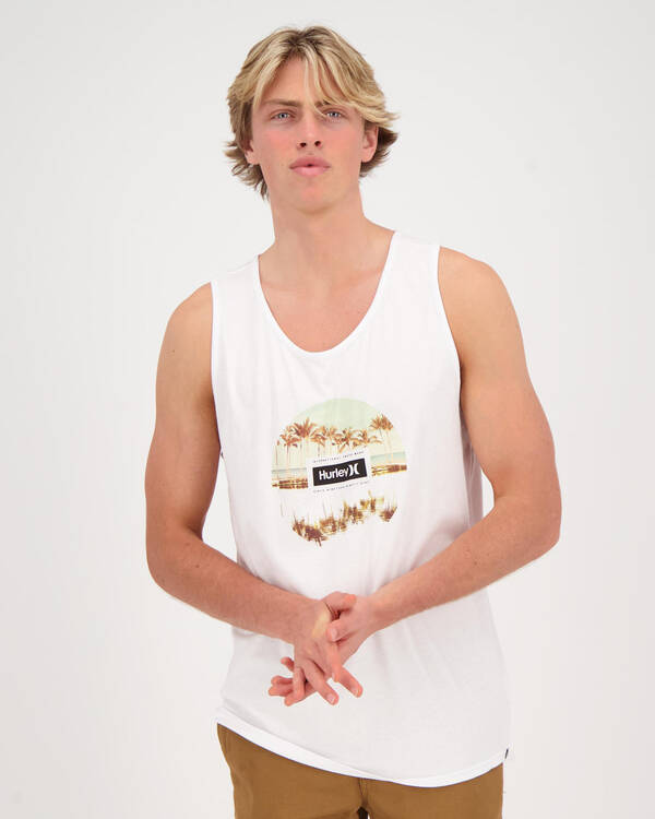 Hurley PRM Tropic Reflection Singlet for Mens