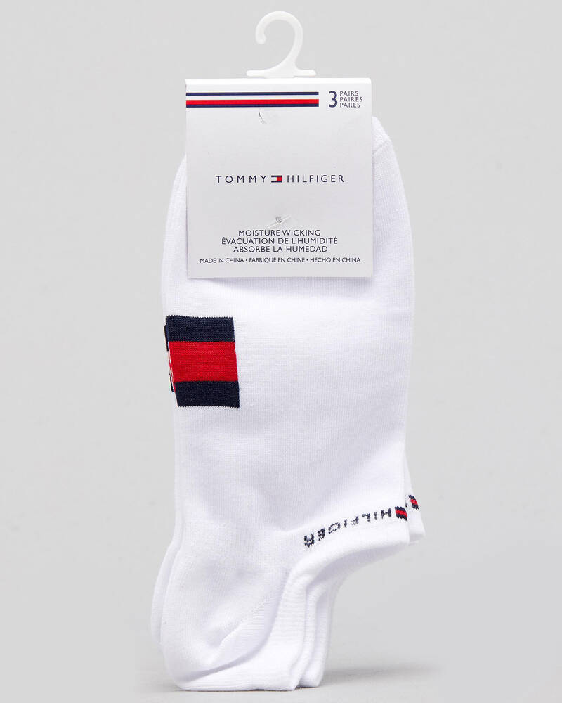 Tommy Hilfiger Womens Flag Logo Liner Sock Pack for Womens