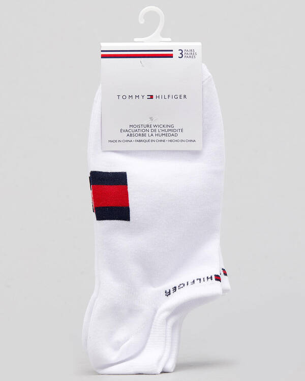 Tommy Hilfiger Womens Flag Logo Liner Sock Pack for Womens