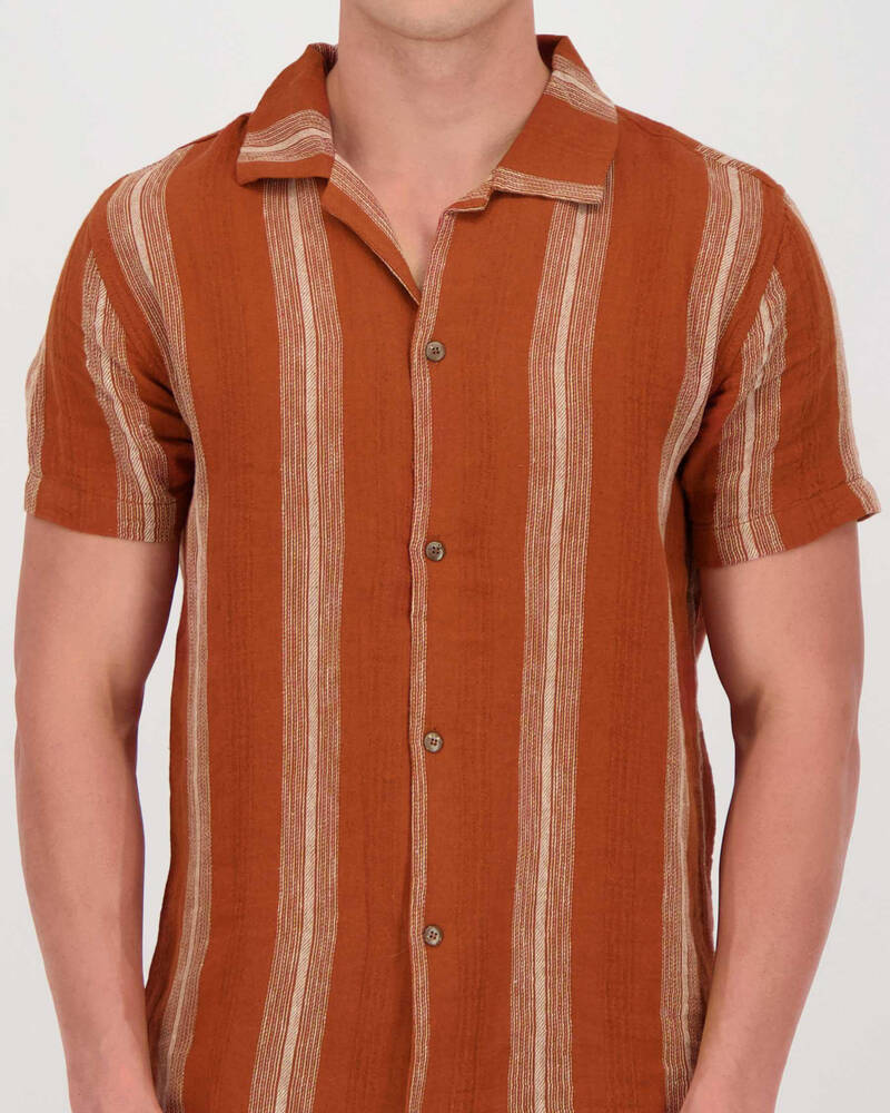 Rhythm Vacation Stripe Shirt for Mens