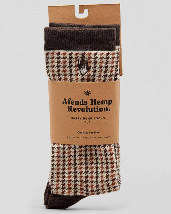 Afends Bloodhound Hemp Socks for Mens