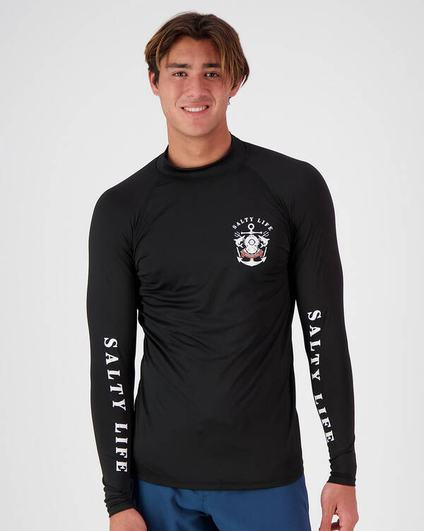 Salty Life Scuba LS Wetshirt for Mens