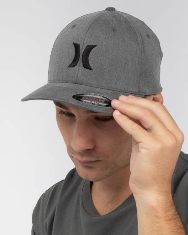 Hurley Black Textures Cap for Mens
