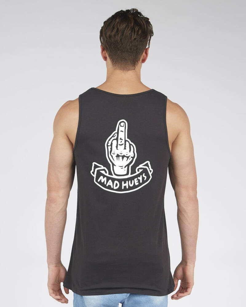 The Mad Hueys Finger'd Singlet for Mens