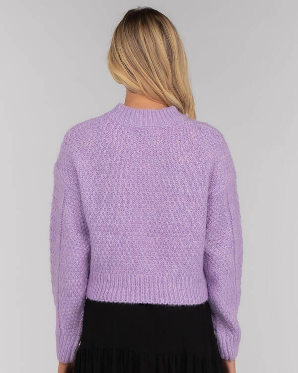 Rose Bullet Silver Lining Knit for Womens