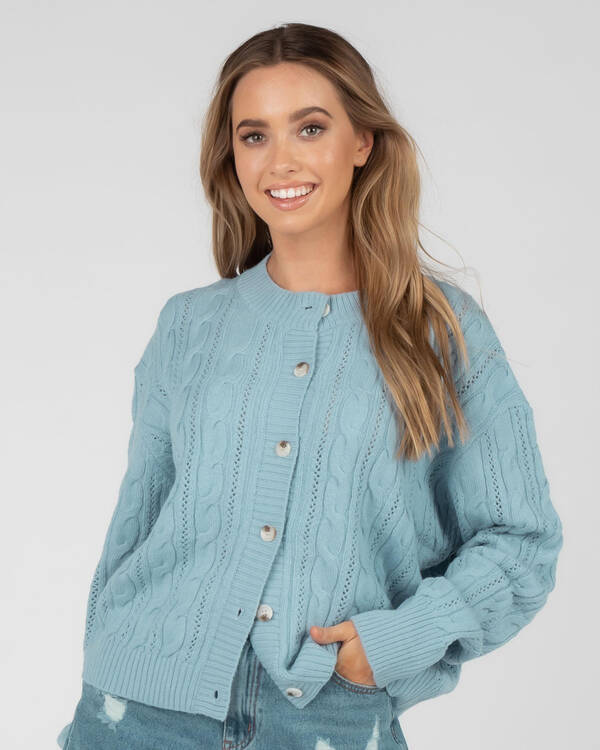My Girl Just Friends Knit Cardigan for Womens