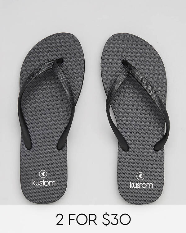 Kustom Classic Thongs for Womens