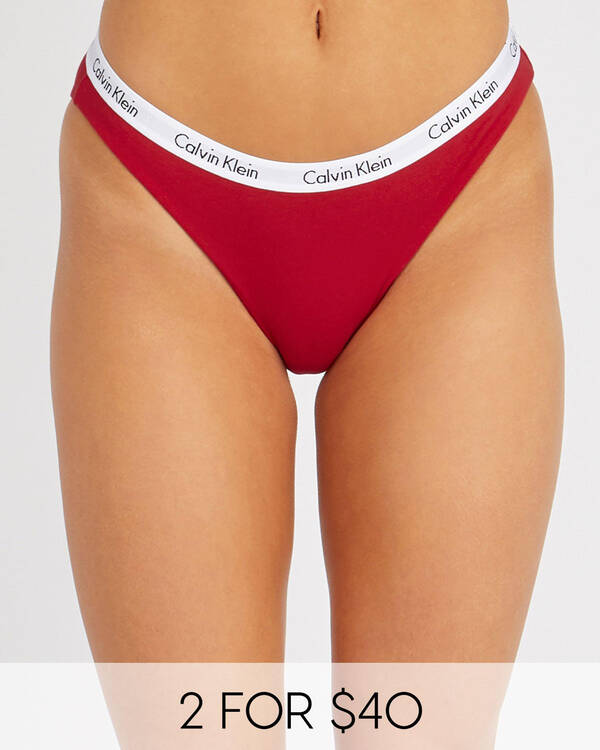 Calvin Klein Carousel Bikini Brief for Womens