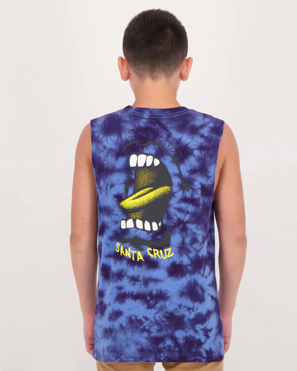 Santa Cruz Boys' Screamer Muscle Tank for Mens