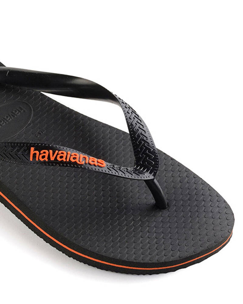 Havaianas Logo Thongs for Mens