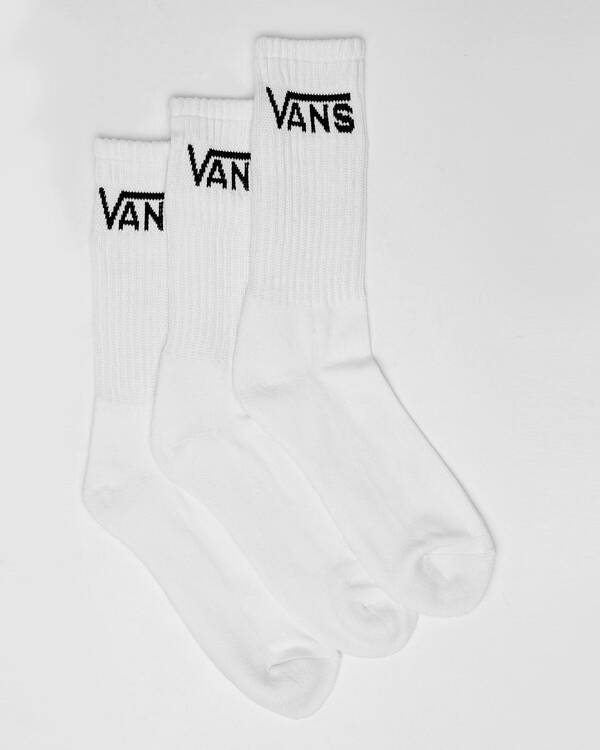 Vans Classic Crew Socks 3 Pack for Mens