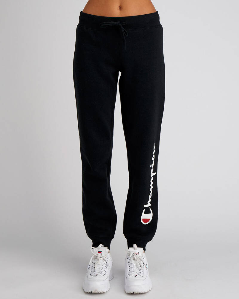 Champion Logo Track Pants for Womens