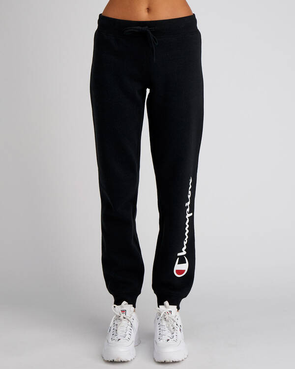 Champion Logo Track Pants for Womens