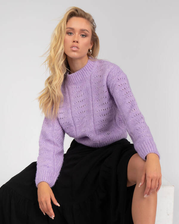 Rose Bullet Silver Lining Knit for Womens
