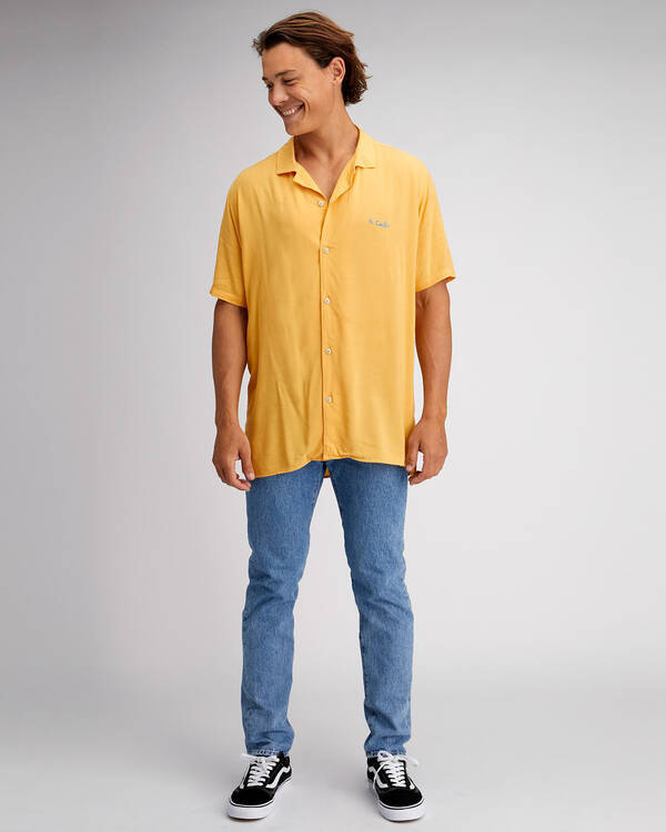 Barney Cools Holiday Camp Short Sleeve Shirt for Mens