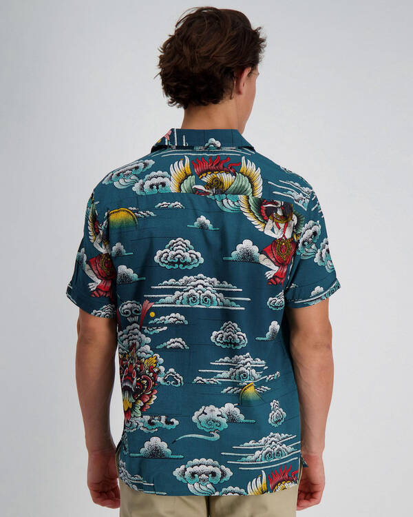Hurley Indo Woven Top Shirt for Mens