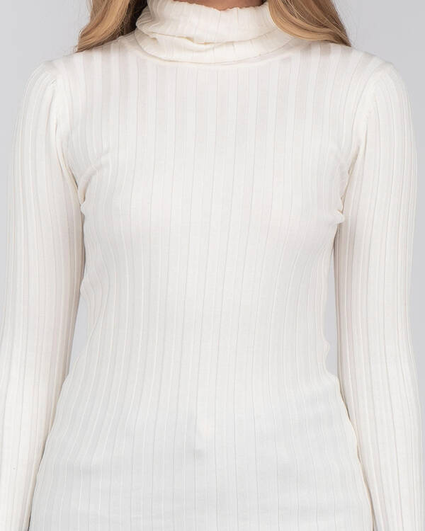 Back To Basics Late Bloomer Knit Top for Womens