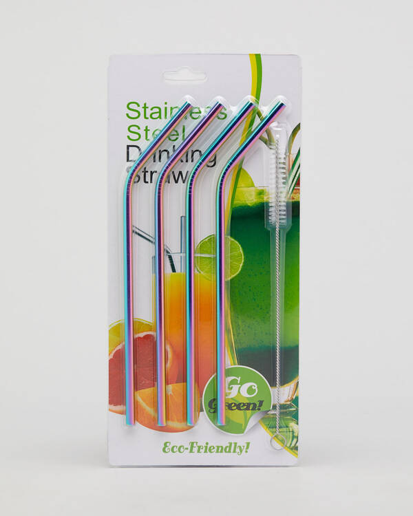 Get It Now Reusable Curve Straw for Unisex