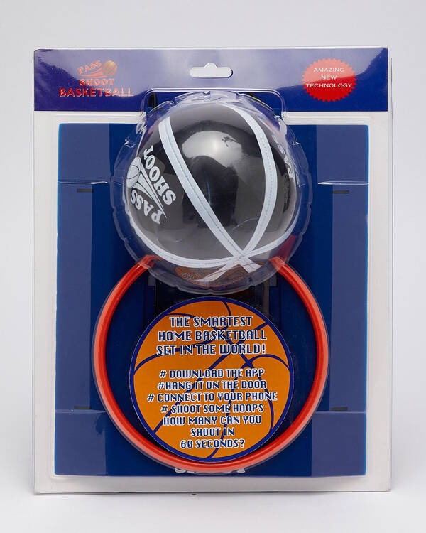 Get It Now Pass & Shoot Basketball Set for Mens