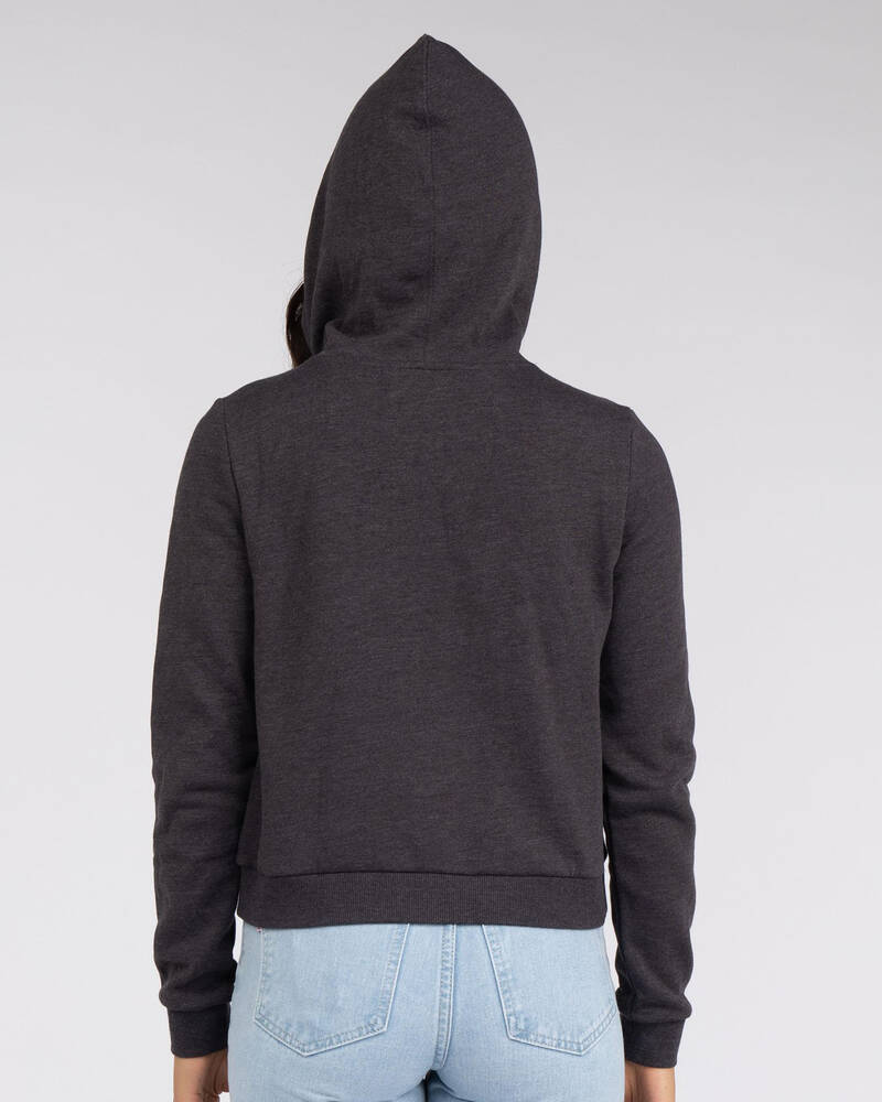 Hurley Sporty Stripes Perfect Hooded Sweatshirt for Womens