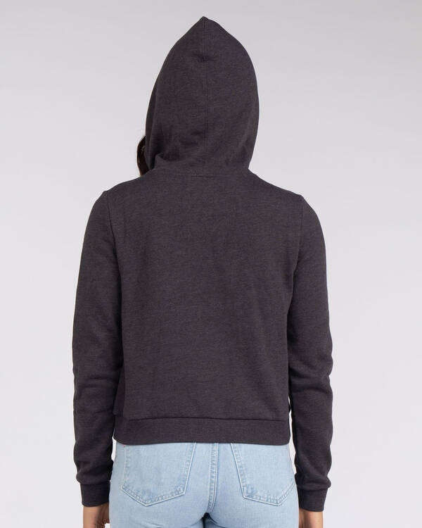 Hurley Sporty Stripes Perfect Hooded Sweatshirt for Womens