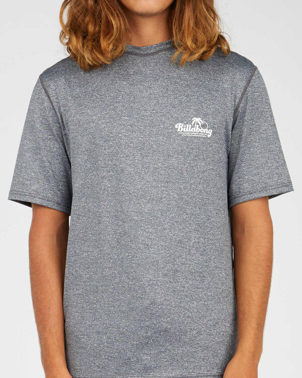 Billabong Beach Logo Rash Vest for Mens