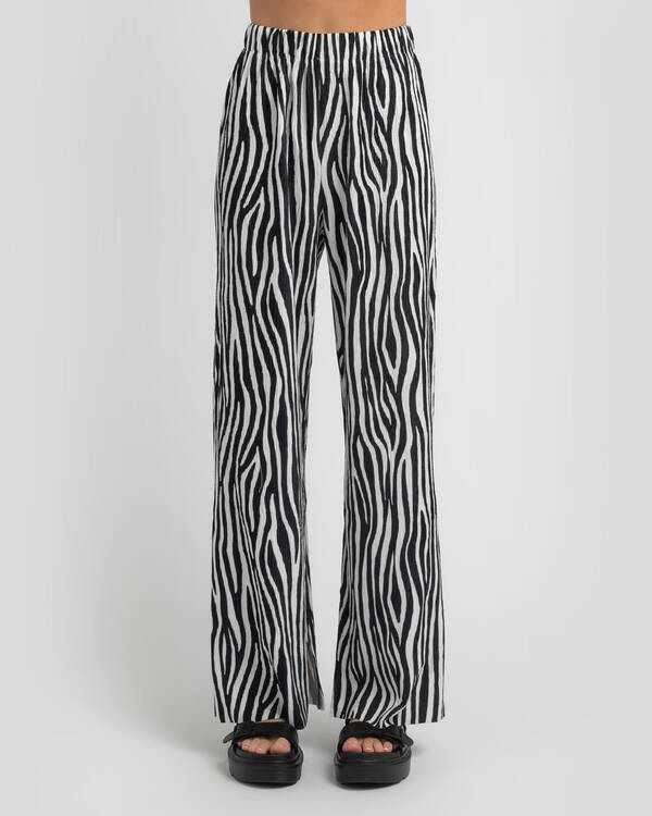 Red Berry Paris Pants for Womens