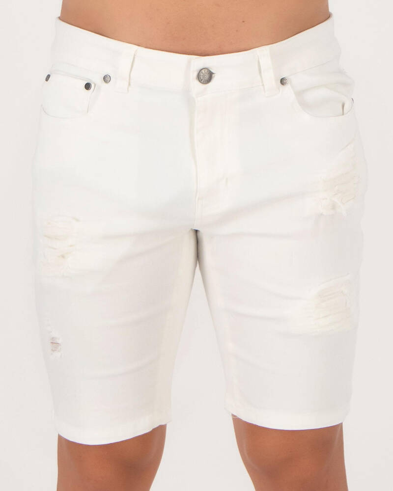 Lucid Outward Denim Shorts for Mens