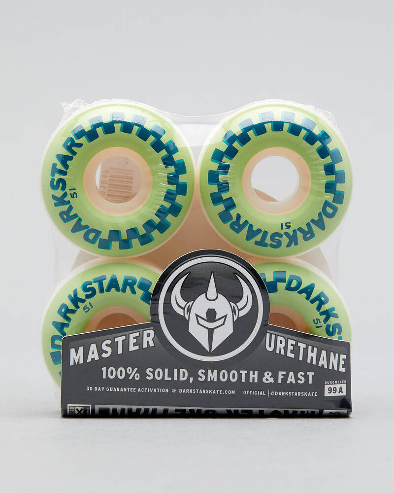 Darkstar Checker 51mm Skateboard Wheels for Unisex