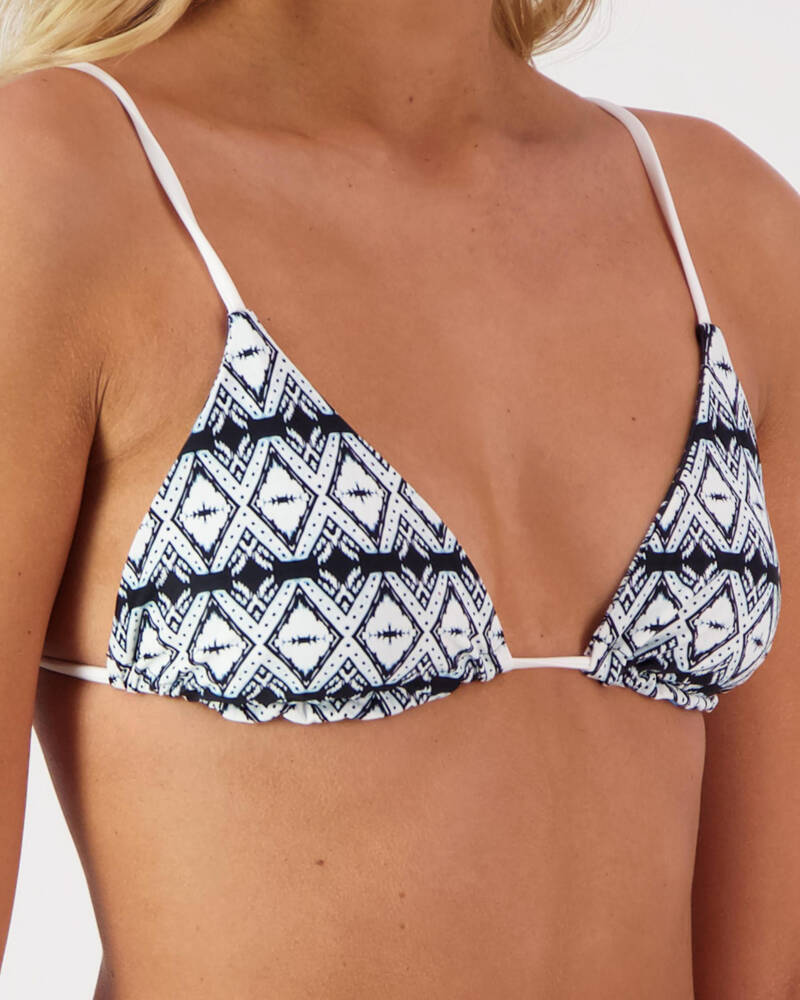 Rusty Blu Grotto Bikini Top for Womens