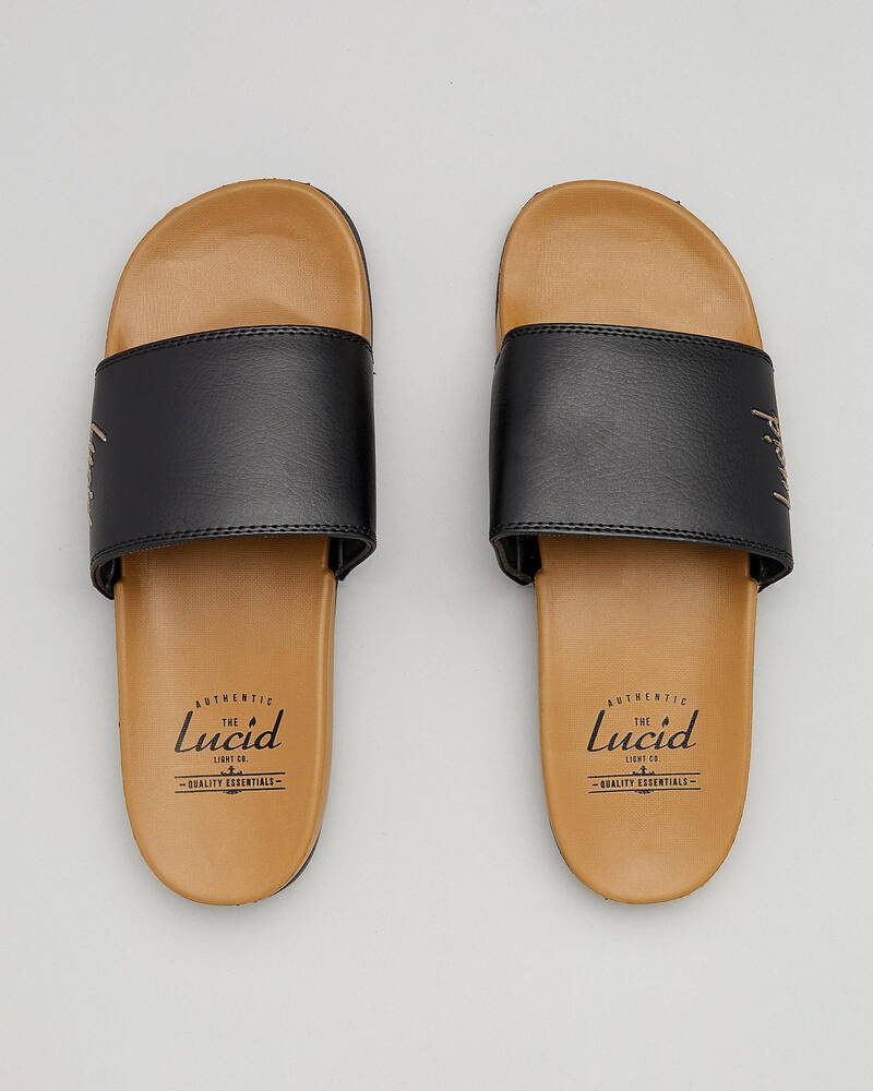 Lucid Wedge Slides for Mens