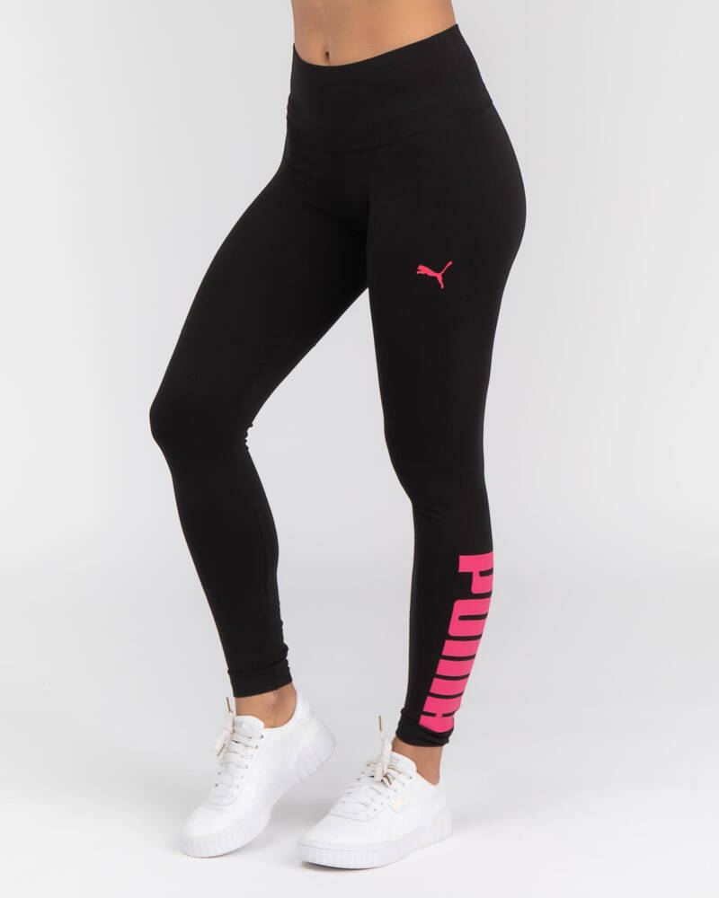 Puma Athletic Logo Leggings for Womens