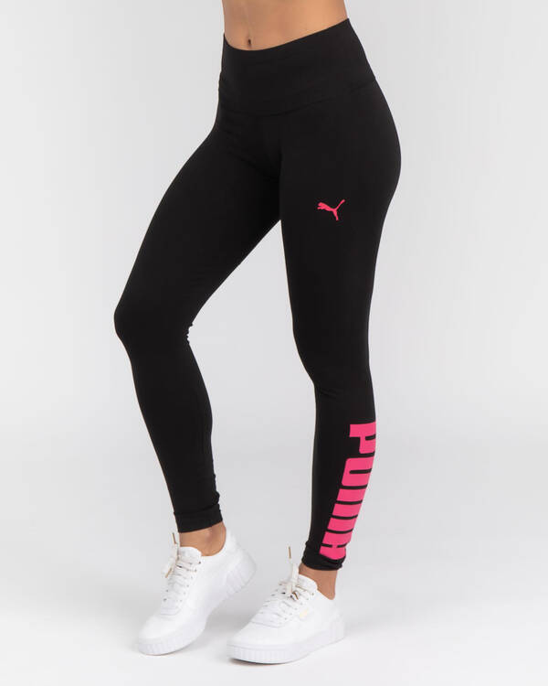 Puma Athletic Logo Leggings for Womens
