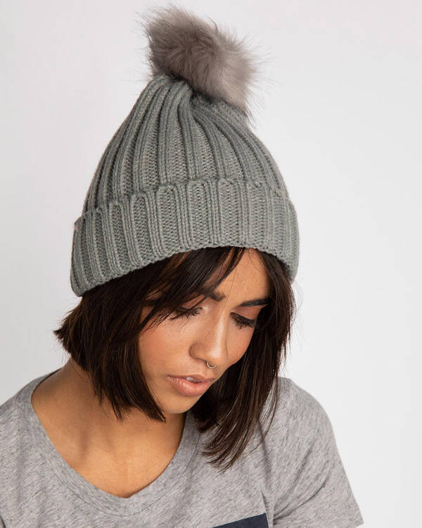 Mooloola Kylie Pom Pom Beanie for Womens