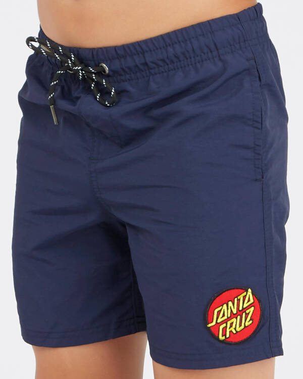 Santa Cruz Boys' Classic Dot Beach Shorts for Mens