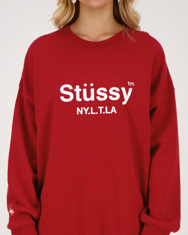 Stussy Cities Sweatshirt for Womens