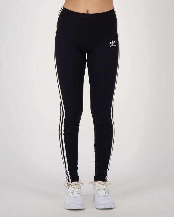 Adidas Girls' 3 Stripe Leggings for Womens