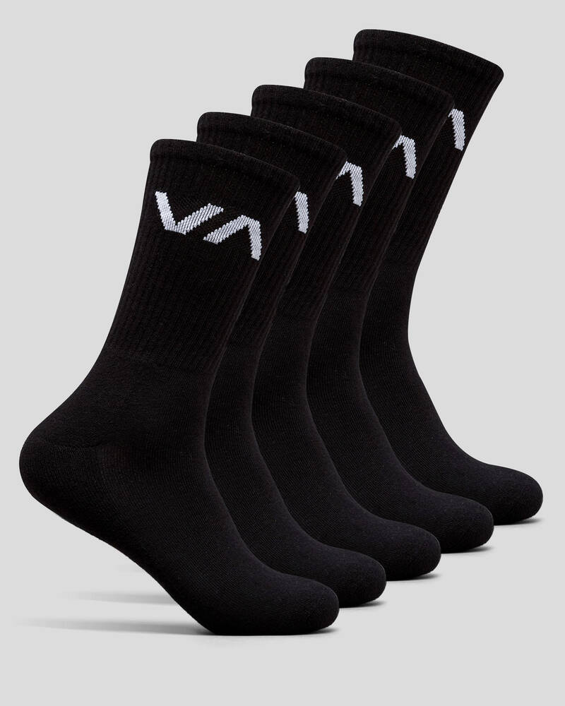 RVCA Sport 5pk Black for Mens
