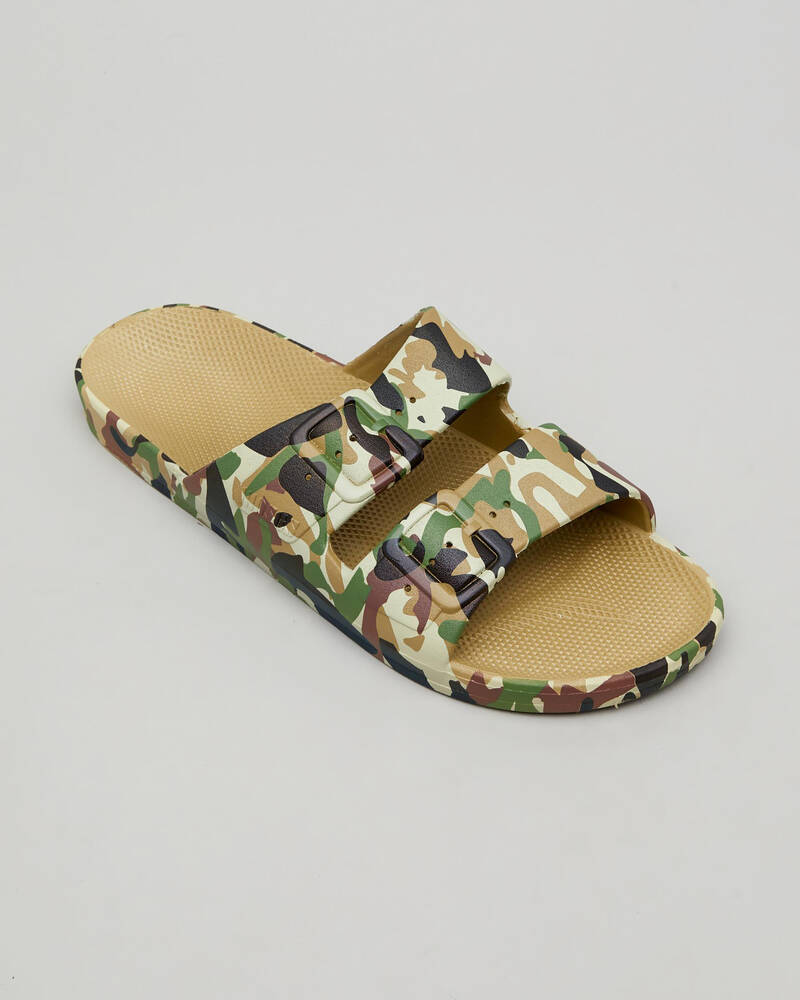 Freedom Moses Army Khaki Sandals for Mens
